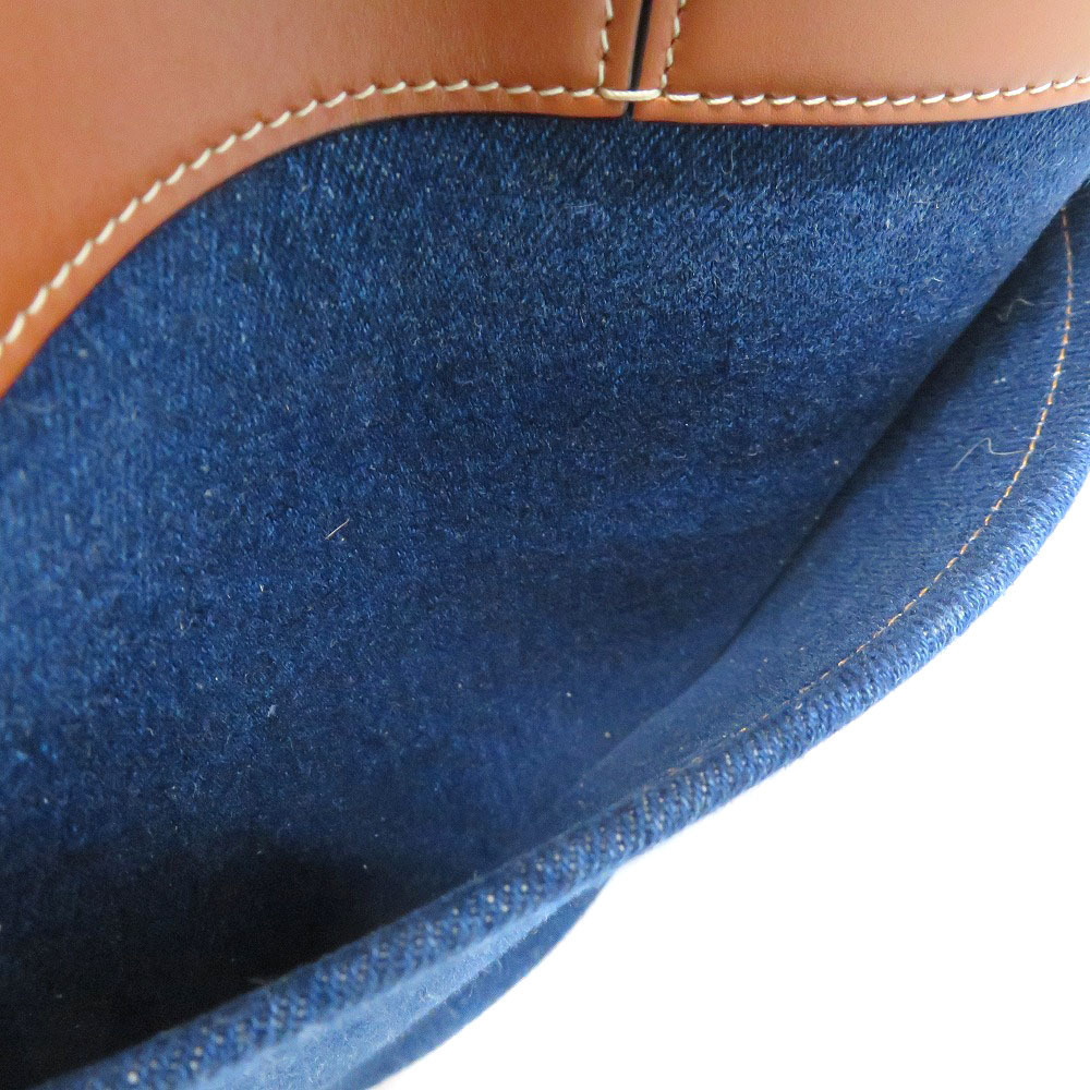 CELINE Bucket Bag Denim Leather Blue - Picture 9 of 11